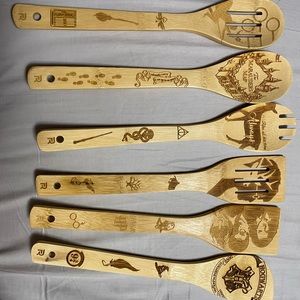 6 Piece Harry Potter Spatulas